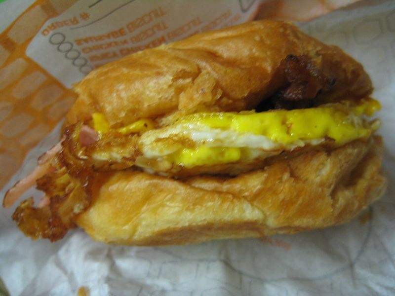 Jack in the Box Supreme Croissant