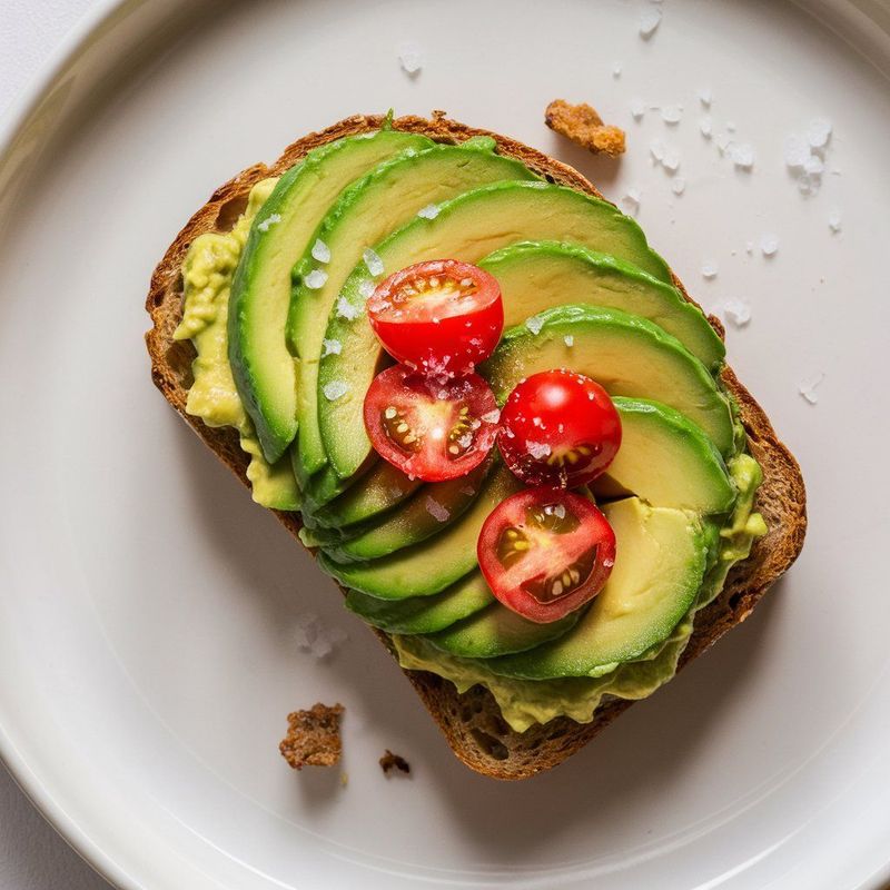 Avocado on Whole Grain Crackers