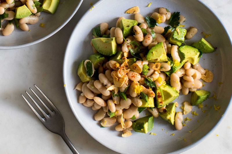 White Bean & Avocado Salad