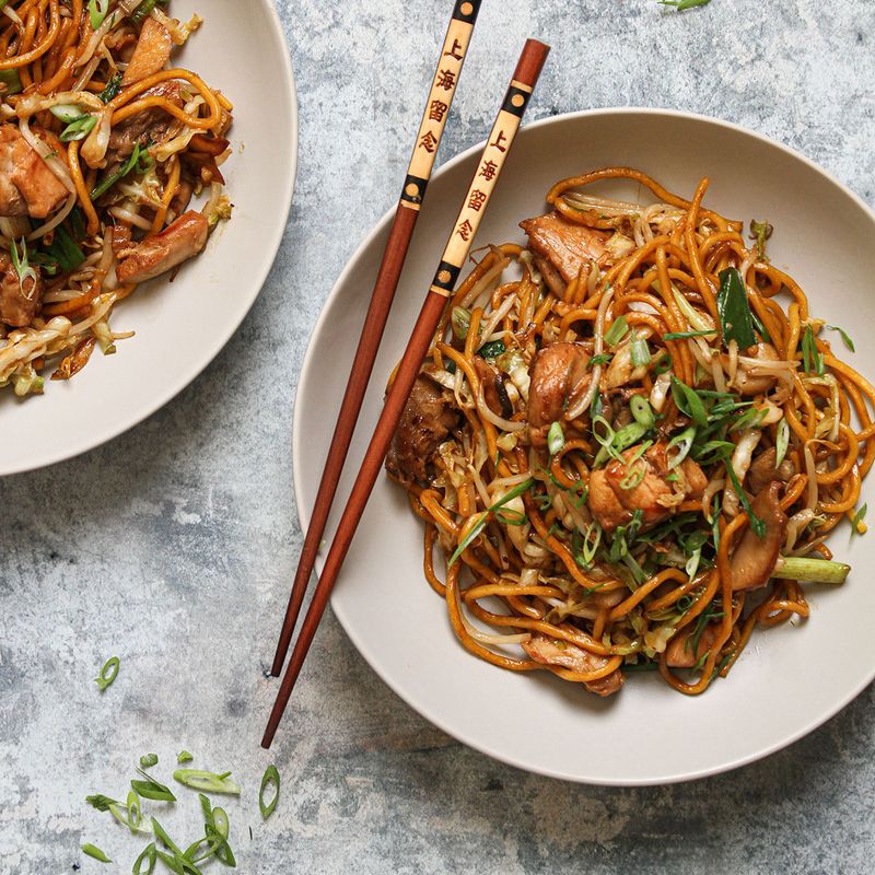 Chow Mein (from some low-end spots)