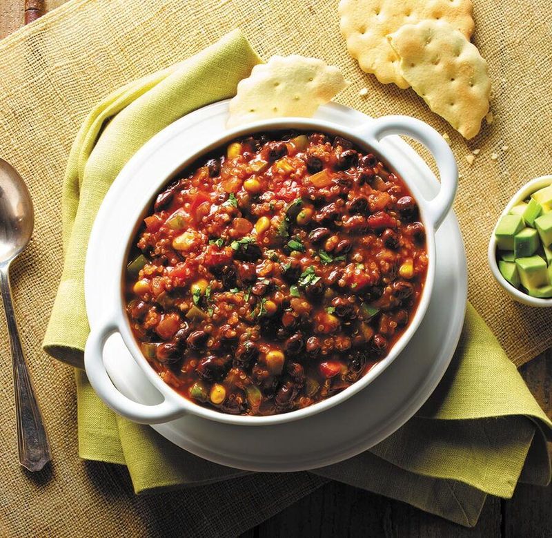 Quinoa and Black Bean Chili