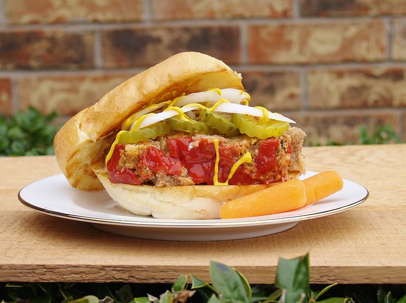 Cold Meatloaf Sandwich