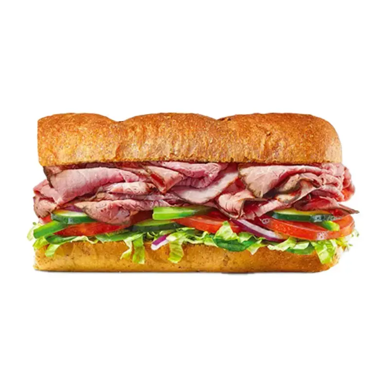 Roast Beef on Multigrain with Mustard