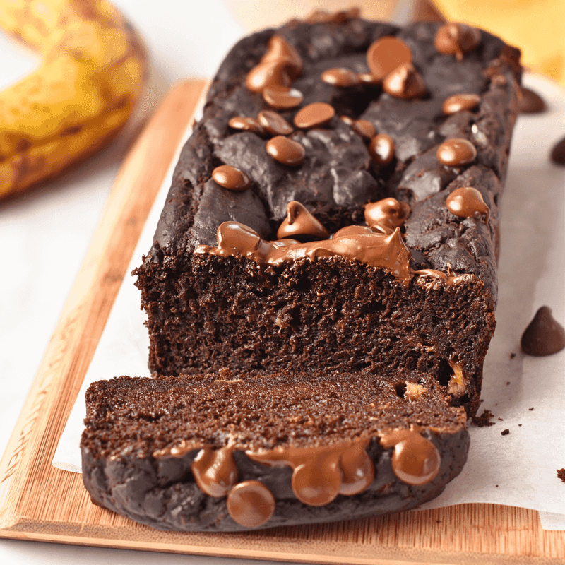 Double Chocolate Banana Bread