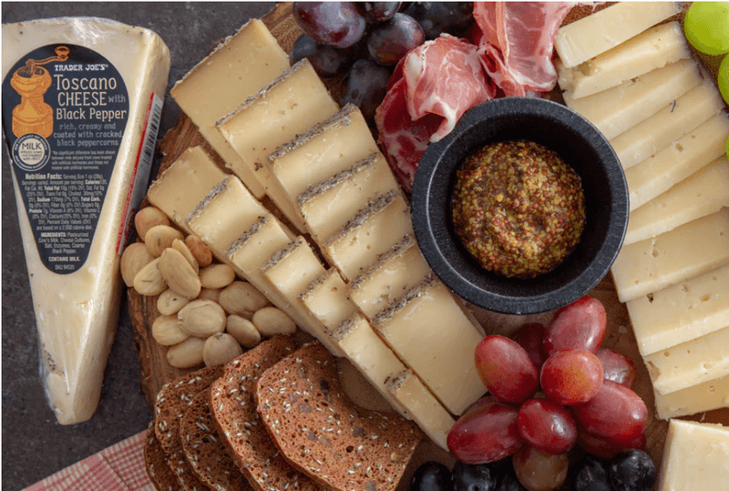 Specially Selected Toscano Cheese with Black Pepper