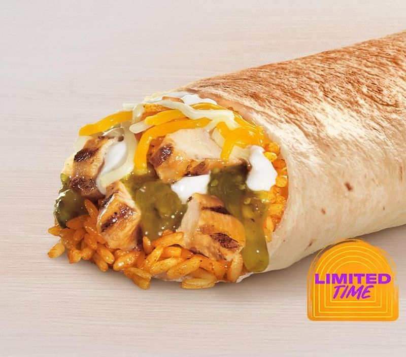 Bacon Cheeseburger Burrito