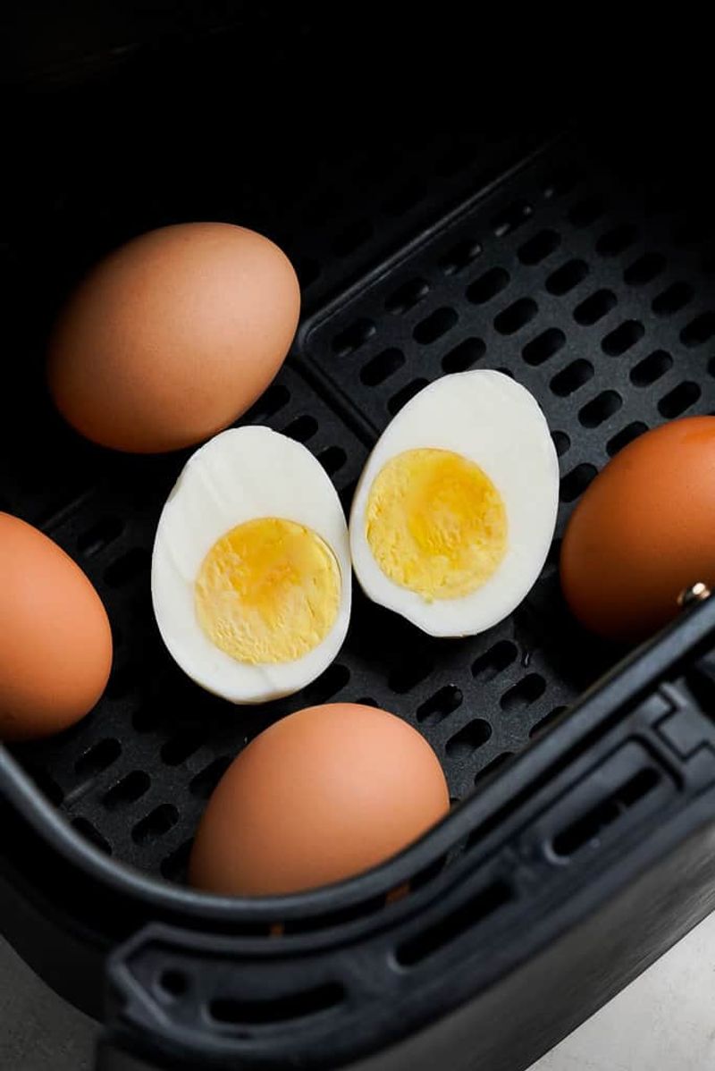 Fact: You can “boil” eggs in the oven or air fryer