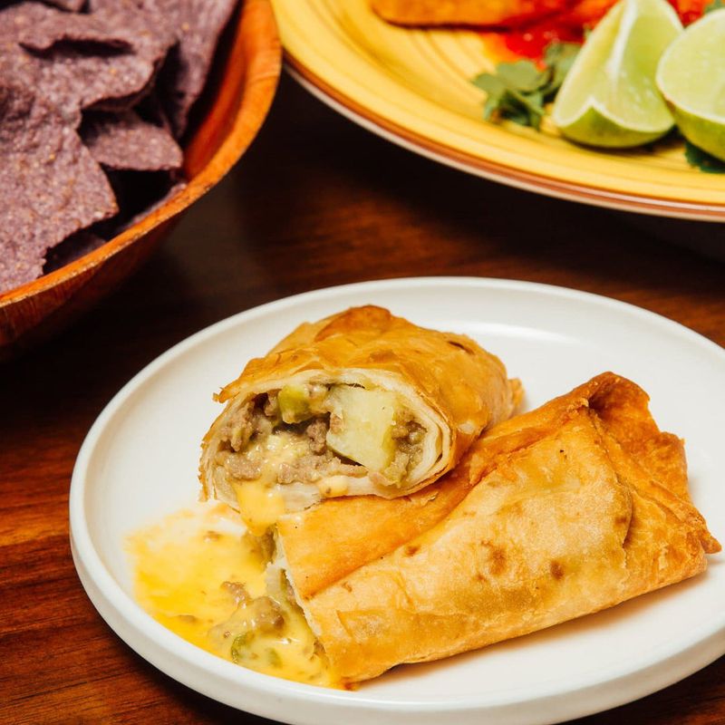 Deep-Fried Chimichangas