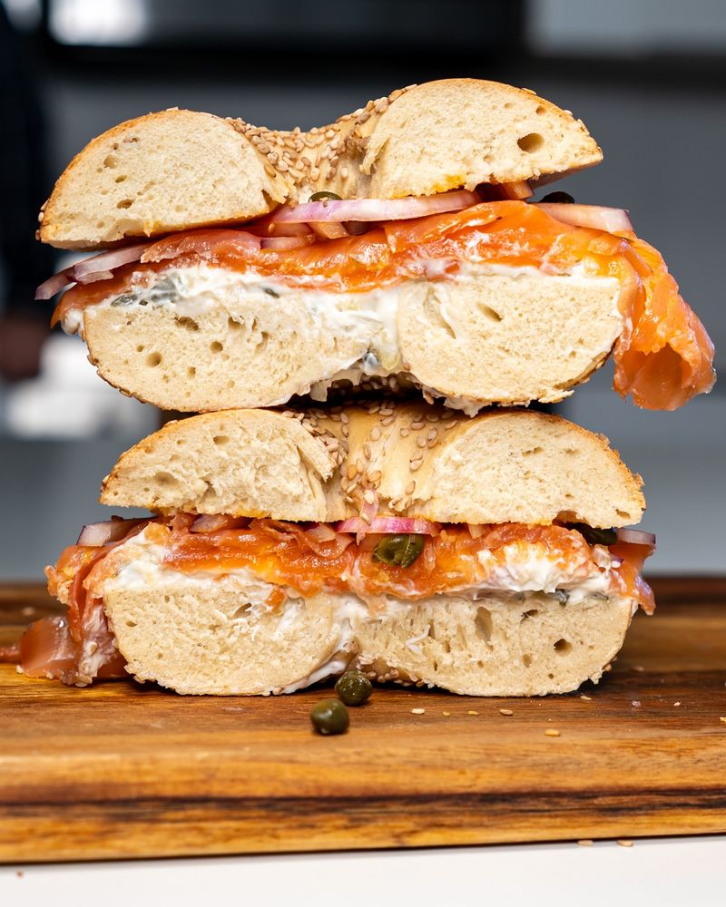 Bagels with Lox & Schmear (New York, NY)