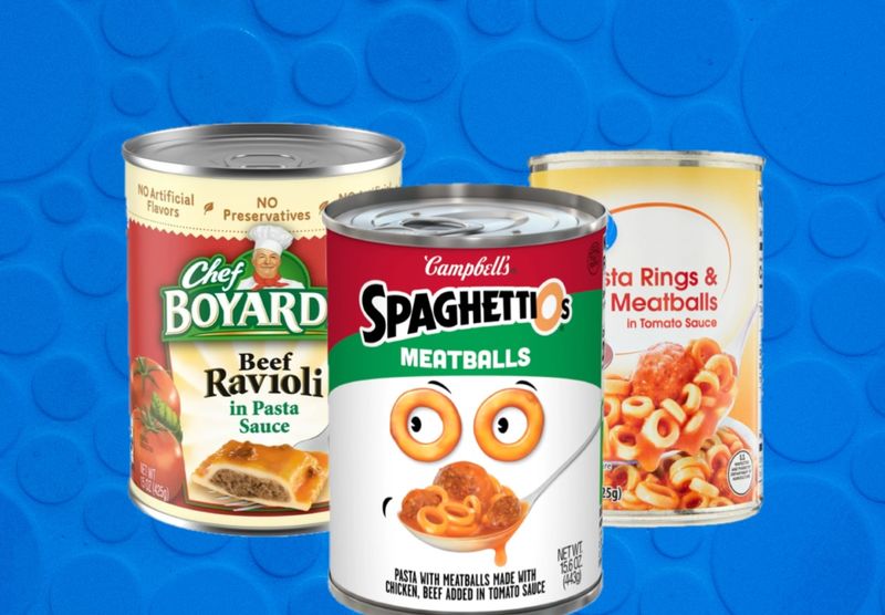 Canned Pasta Meals