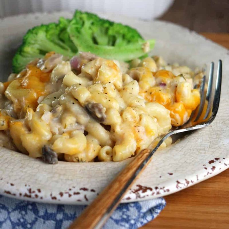 Tuna Casserole with Cream of Mushroom Soup