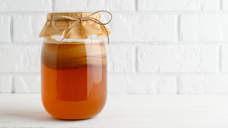 Store-Bought Kombucha with Juice