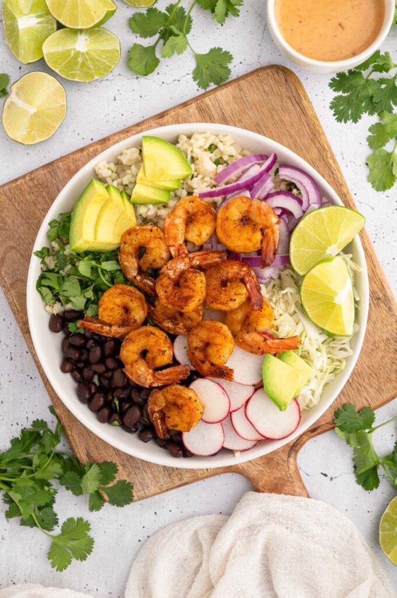 Baja Shrimp Bowls