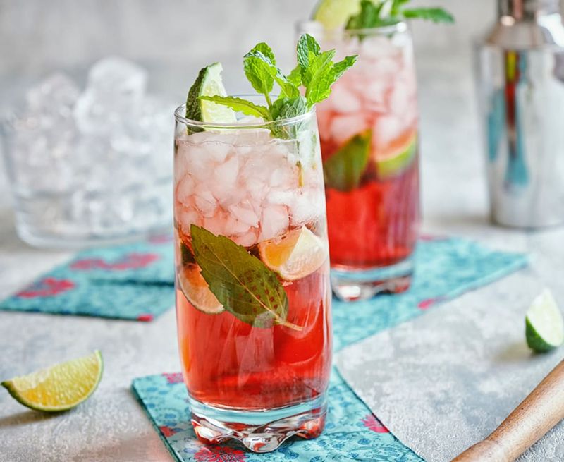 Commercial Kombucha with Fruit Juice Add-ins
