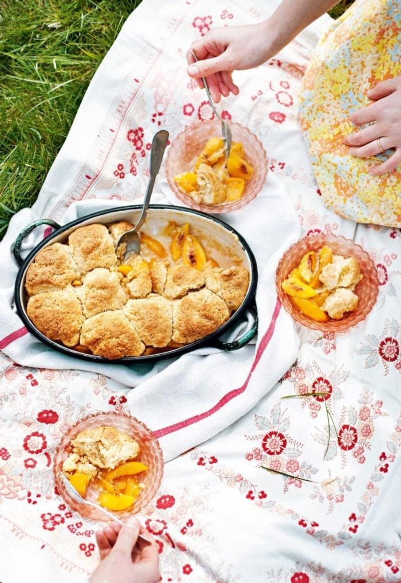 Georgia: Peach Cobbler
