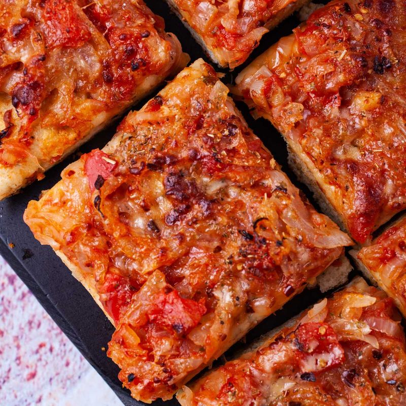 Sicilian Pizza (East Coast Thick-Crust Version)