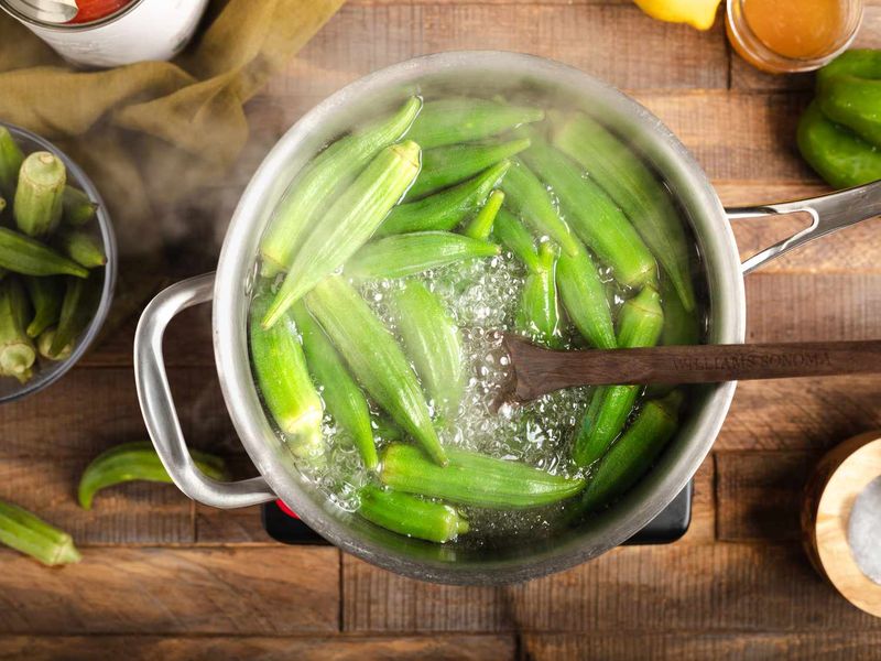 Boiled Okra