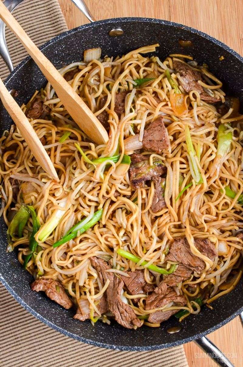 Lo Mein with Beef