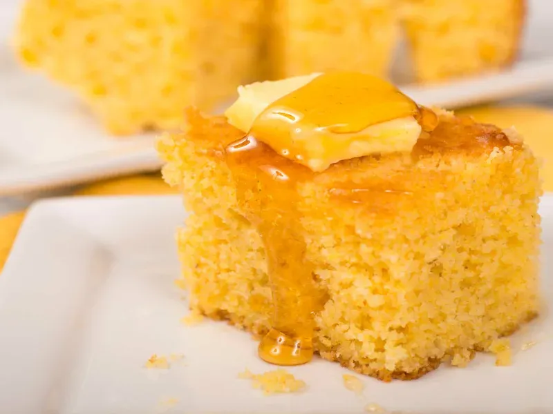 Cornbread with Honey Butter