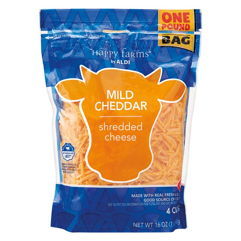Happy Farms Shredded Cheese (vs. Sargento or Kraft)
