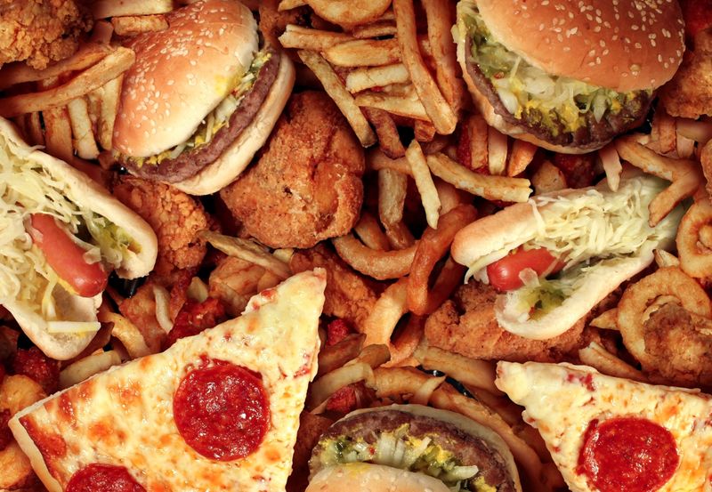 Frozen Pizza with Processed Meats