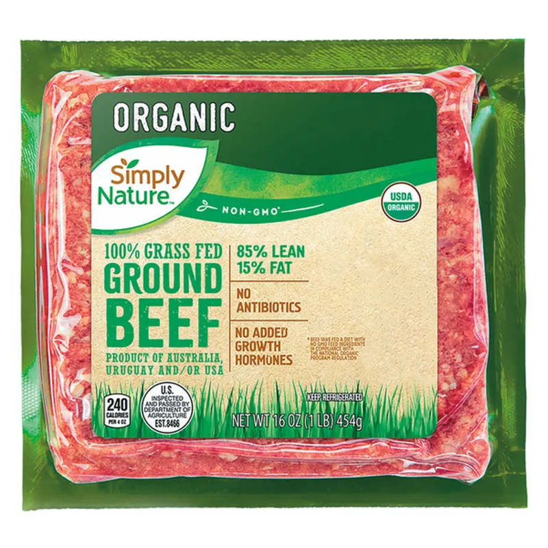 Organic Grass-Fed Ground Beef