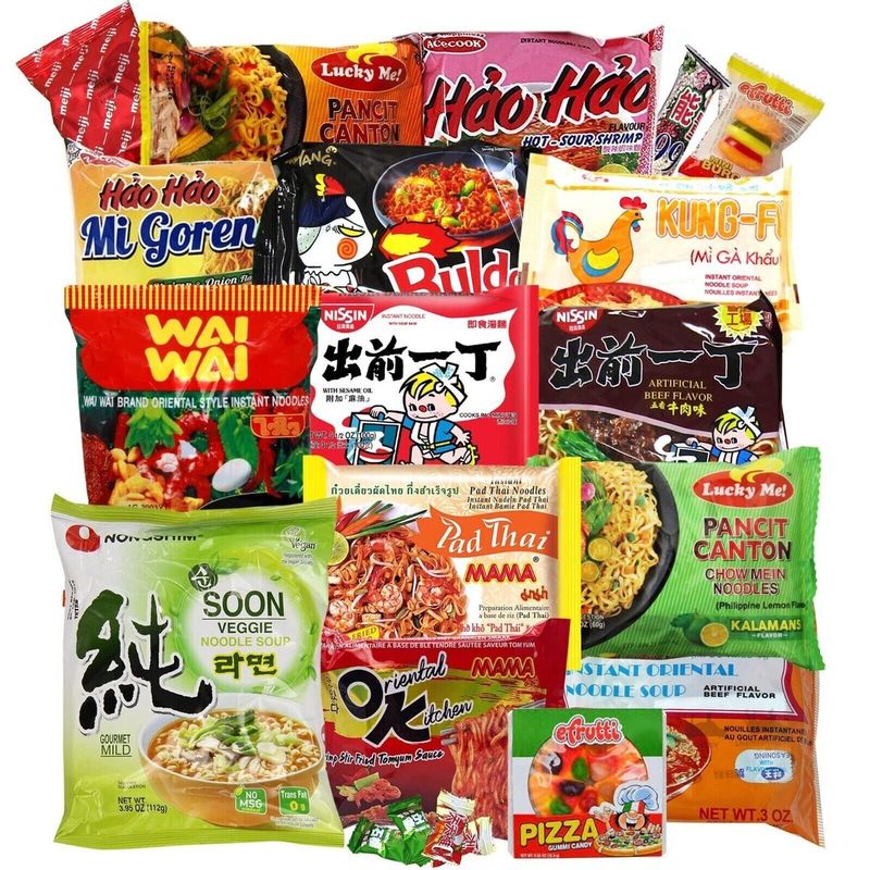 Ramen Noodles (Instant Varieties)