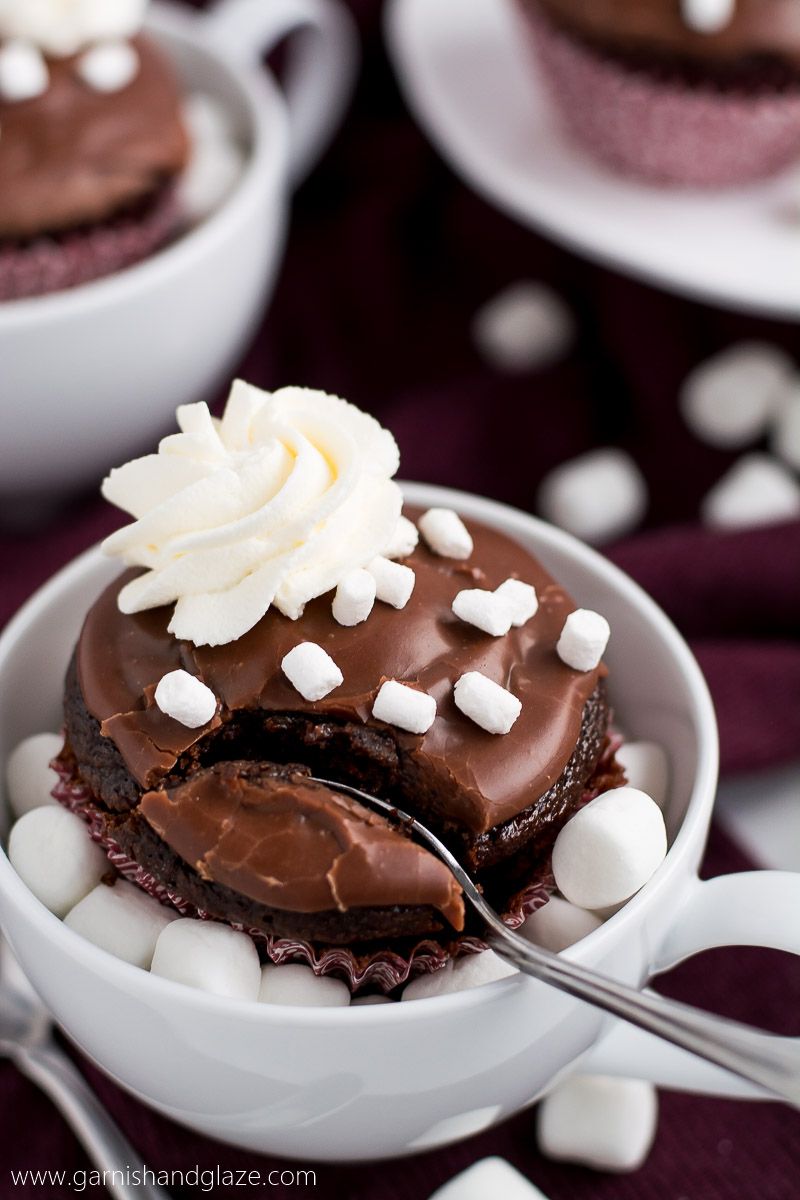 Hot Cocoa Cupcakes