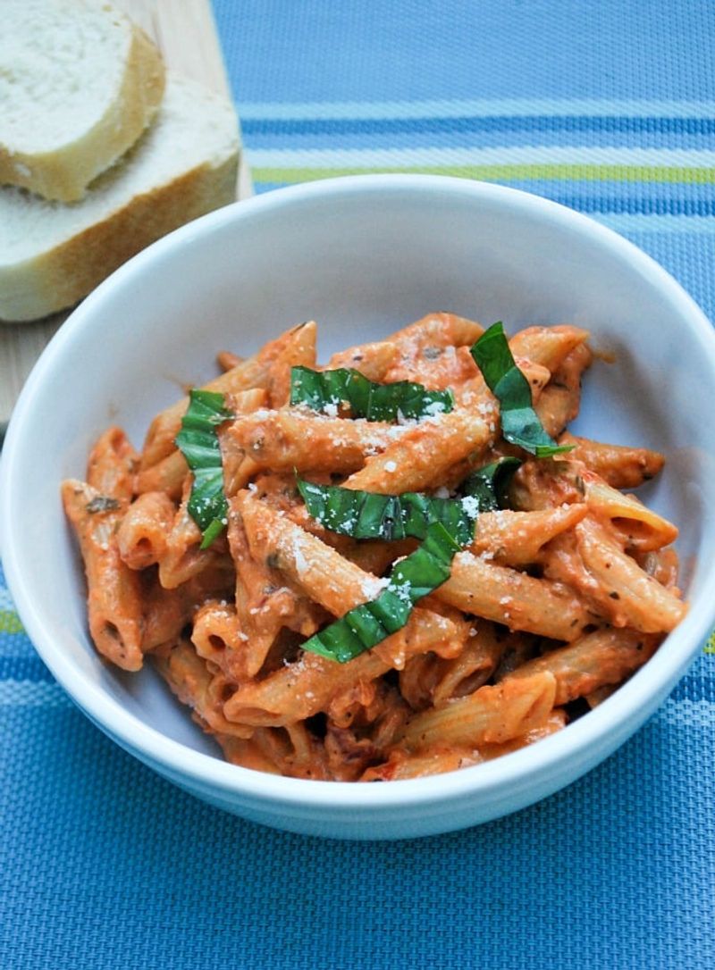 Creamy Tomato Basil Penne