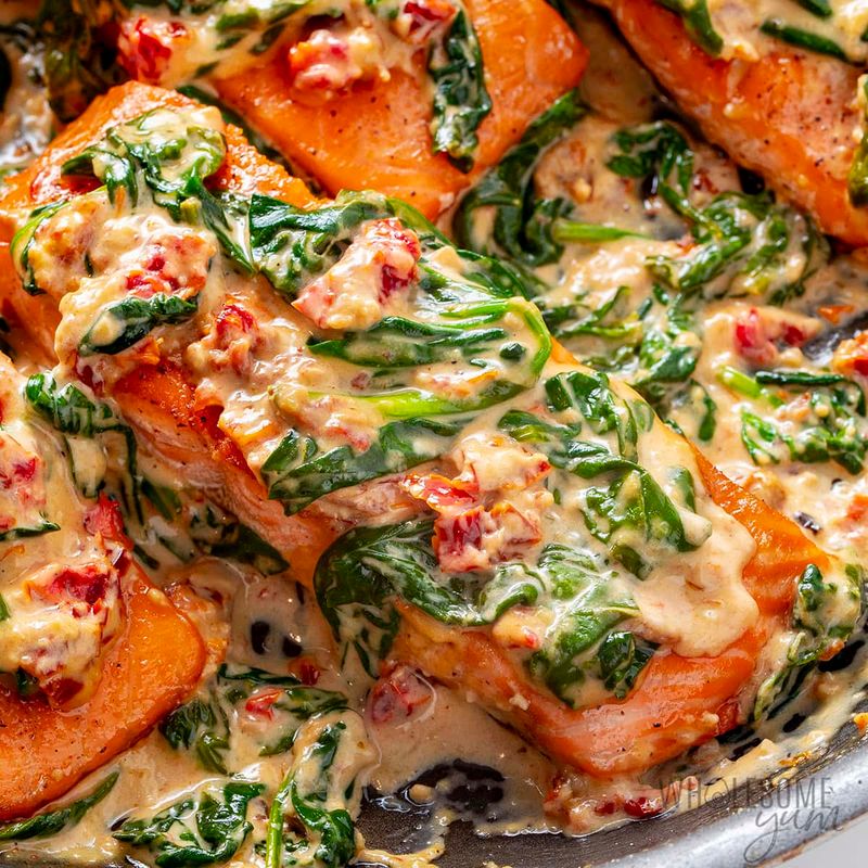 Creamy Tuscan Salmon