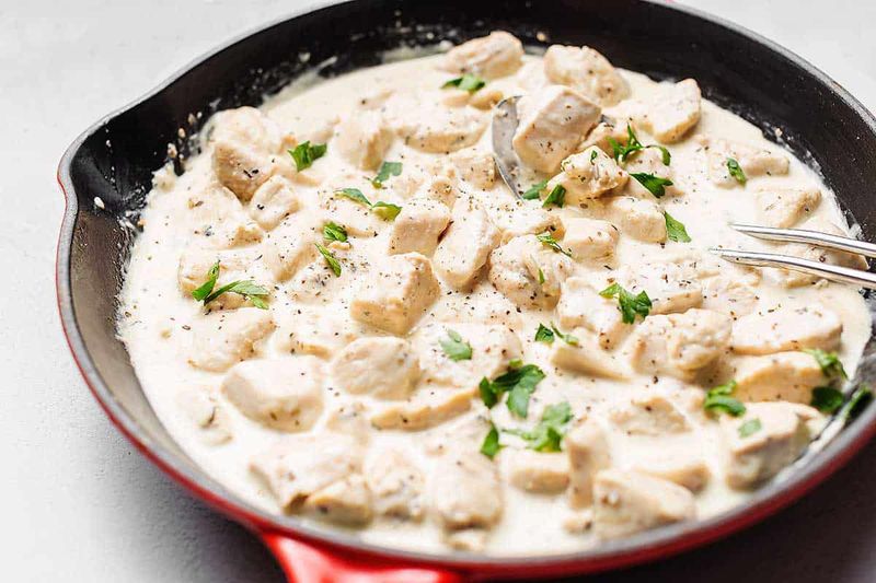 Keto Chicken Alfredo
