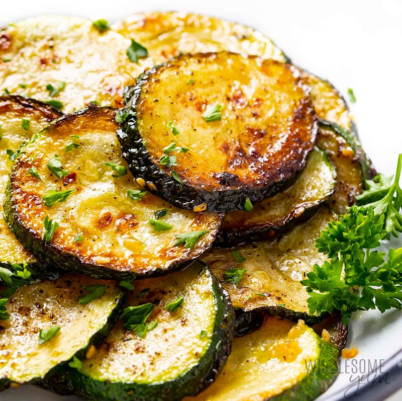 Sautéed Zucchini with Lemon and Basil
