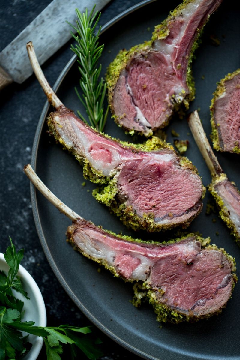 Herb-Crusted Rack of Lamb