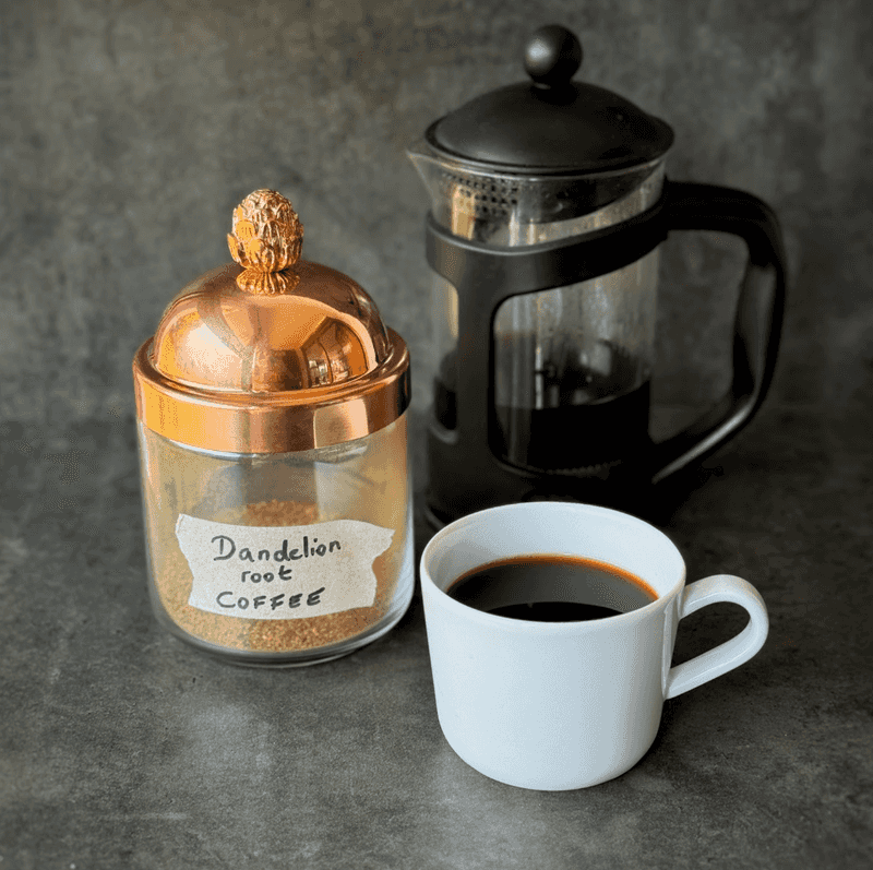 Roasted Dandelion Root Coffee