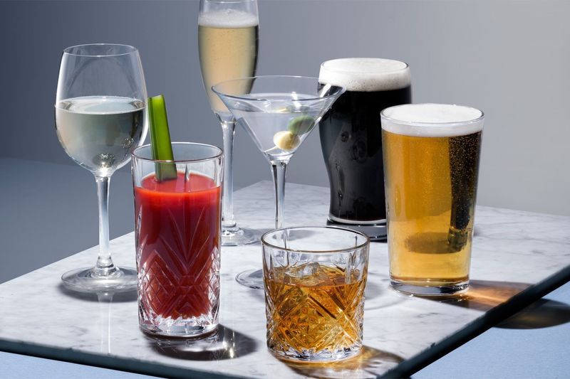 Alcohol (Especially Cocktails and Beer)