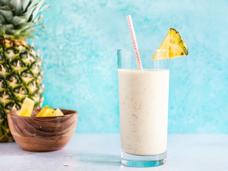 Cottage Cheese & Pineapple Smoothie