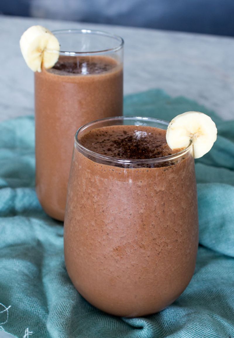 Mocha Banana Smoothie