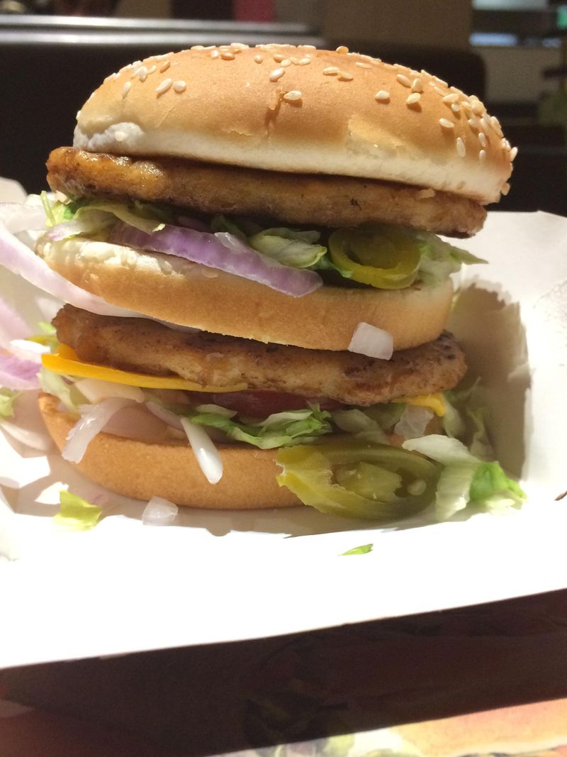 Chicken Maharaja Mac (India)