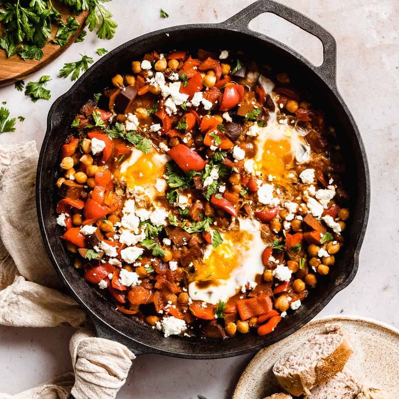 Chickpea Shakshuka with Fresh Herbs