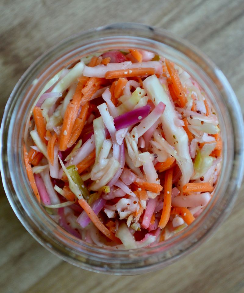 Pickle & Onion Slaw