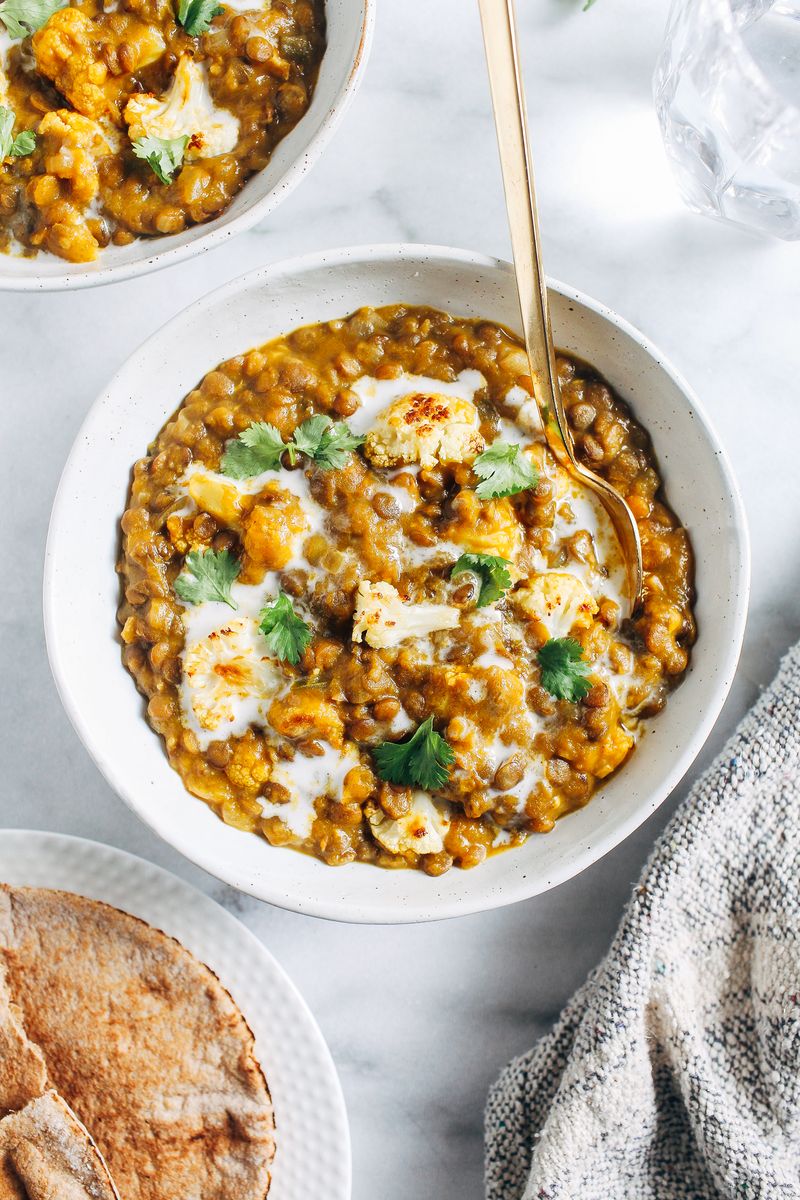 Butternut Squash & Lentil Curry