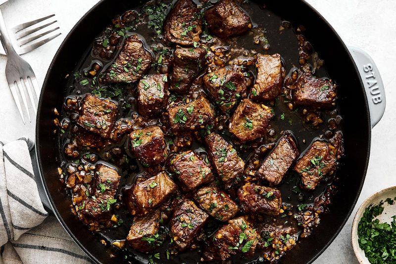 Garlic Butter Steak Bites