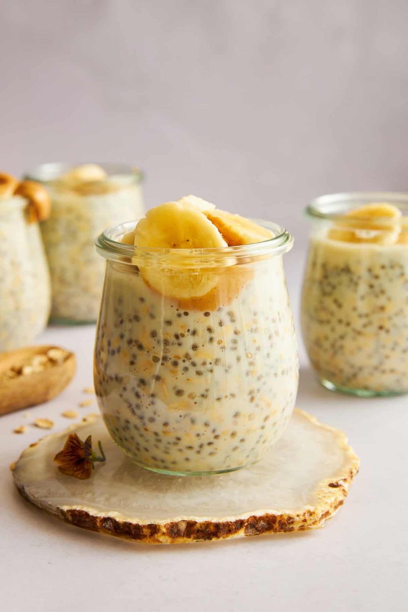Banana Pudding Chia Cups