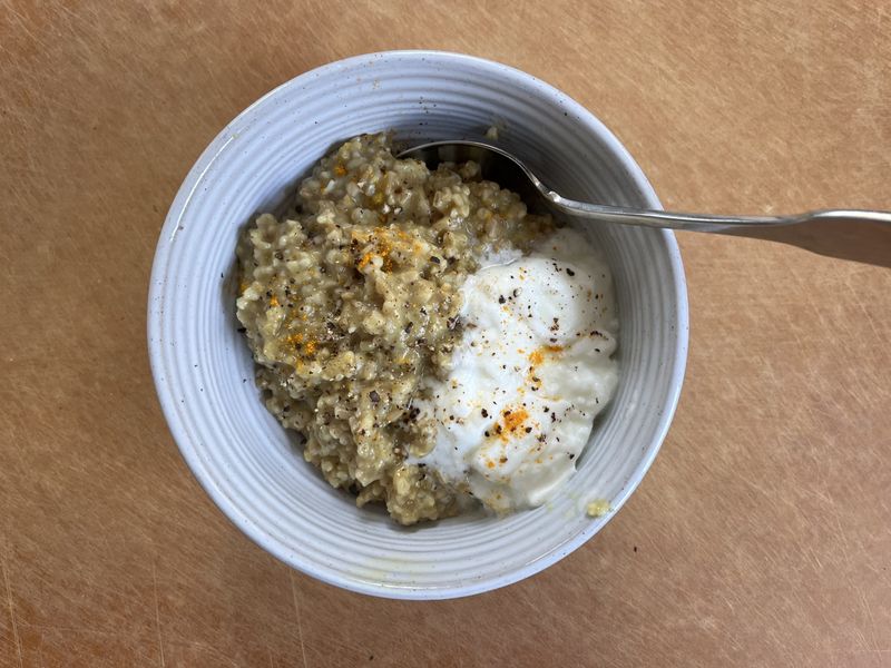 Oatmeal with Butter and Salt