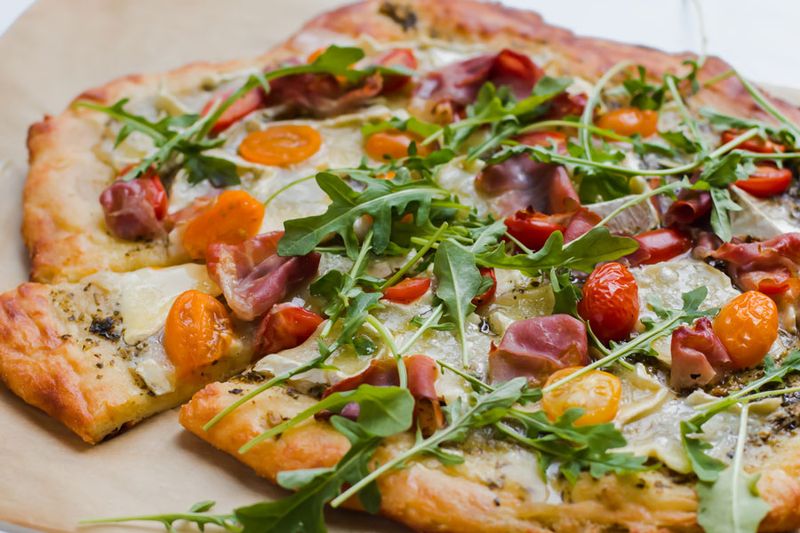 Keto Grilled Pizza (Fathead Dough Base)