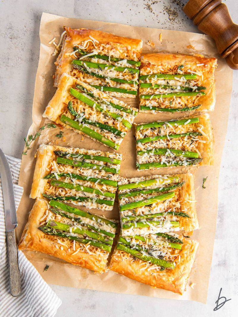 Asparagus & Gruyère Tart