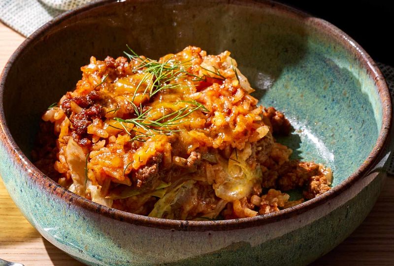 Stuffed Cabbage Roll Casserole