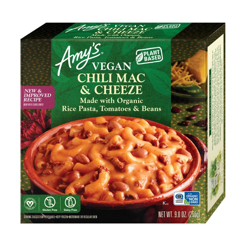 Amy’s Vegan Chili Mac