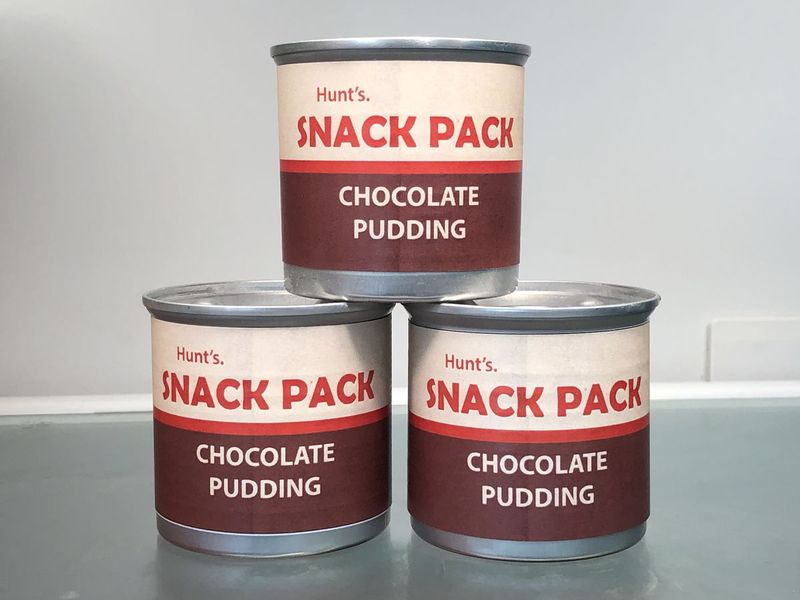 Hunt’s Snack Pack Pudding (Pull-Tab Cans)