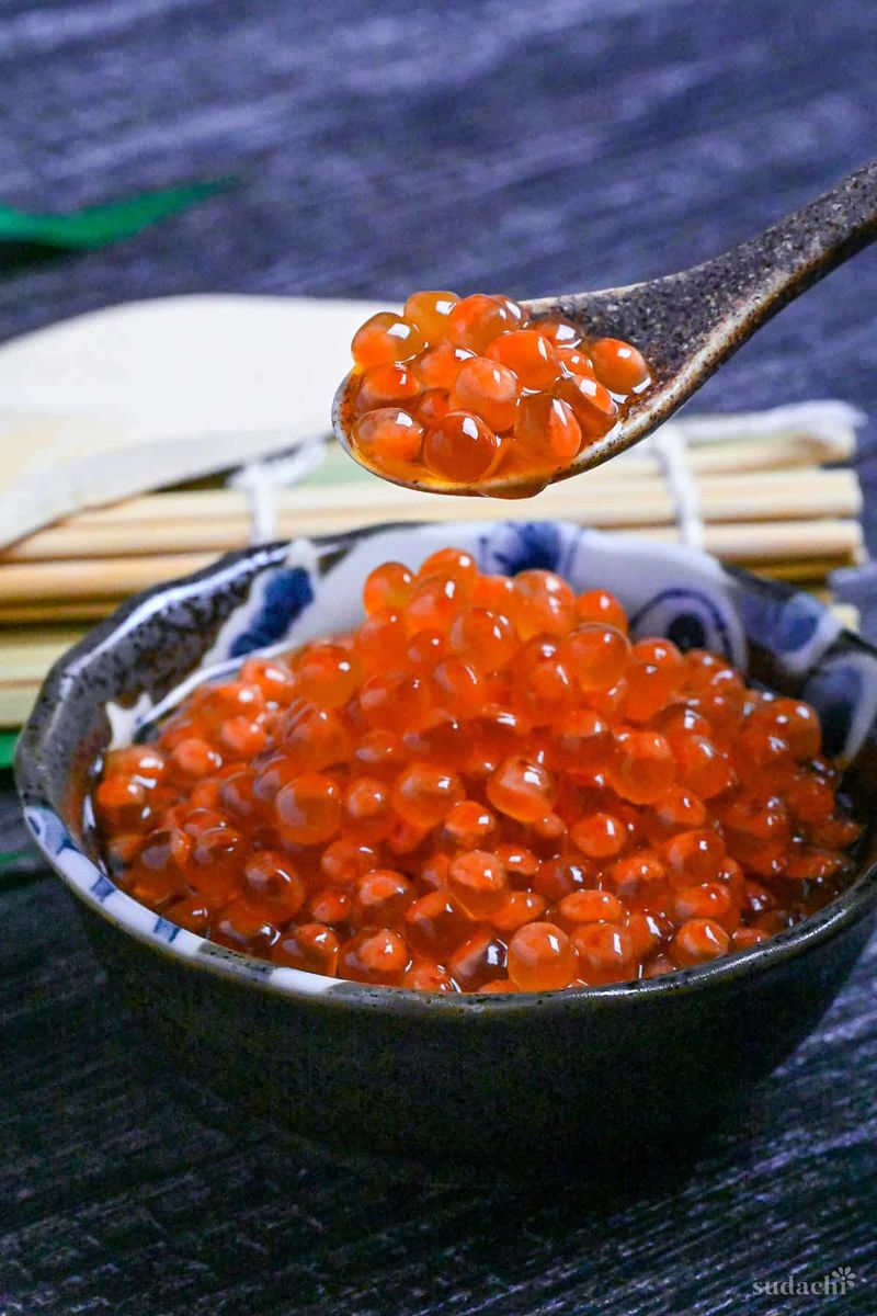Salmon Roe (Ikura) Instead of Caviar